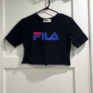 FILA black crop top